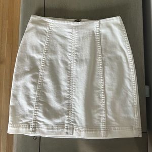 Free People Modern Femme Denim Skirt